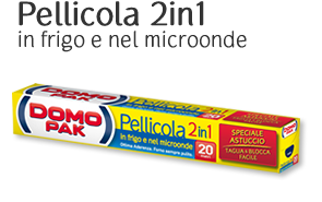 Domopak - Pellicola 2 in 1